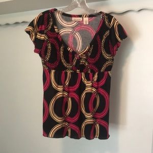 DKNY Jeans shirt sleeve blouse